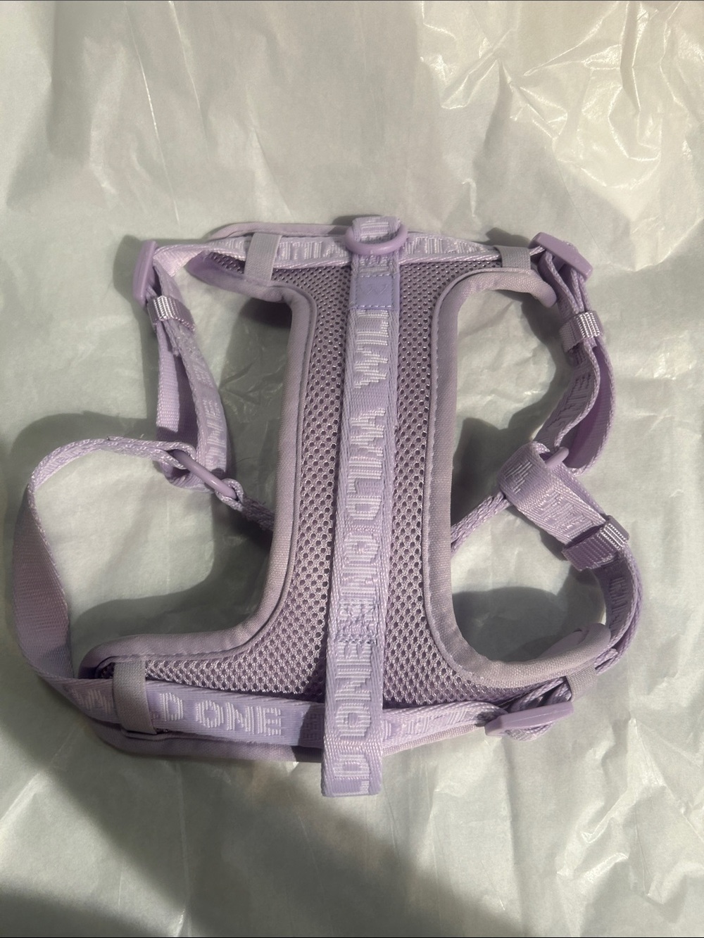 Lilac Wild one No-Pull Dog Harness nwots sz medium